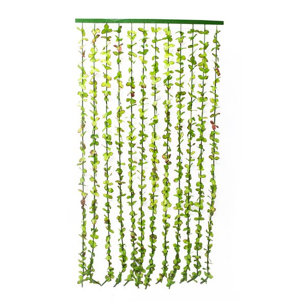 said verano cortina hojas artificial